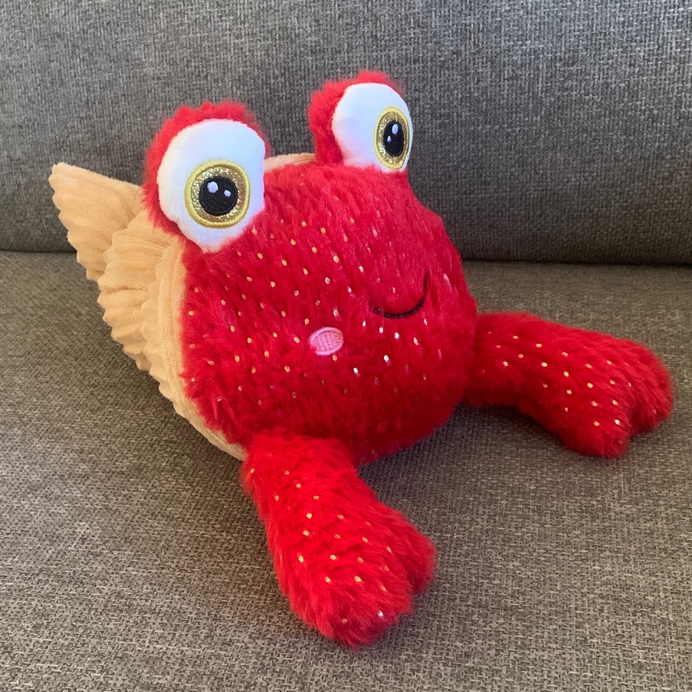 Hermit Crab Plush Stuffed Sea Animal Toy 12”